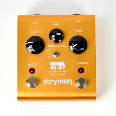 Strymon OB1 Optical Compressor and Clean Boost Pedal (Joe Satriani Private Collection)(Pre-Owned) image 1