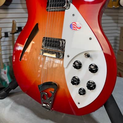 Rickenbacker 330/12 12 String Electric Guitar - Fireglo w/OHSC #711 image 3