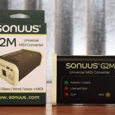 Sonuus G2M V3 Universal Guitar to MIDI Converter Used | Reverb