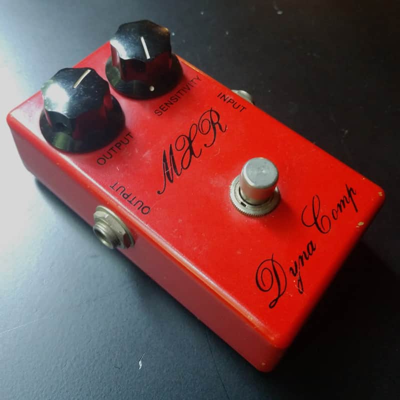 Vintage Script MXR Dyna Comp In BUD Box. Earliest And Best Version