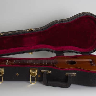 C. F. Martin Style 1 Soprano Ukulele, c. 1928, black tolex hard shell case. image 10