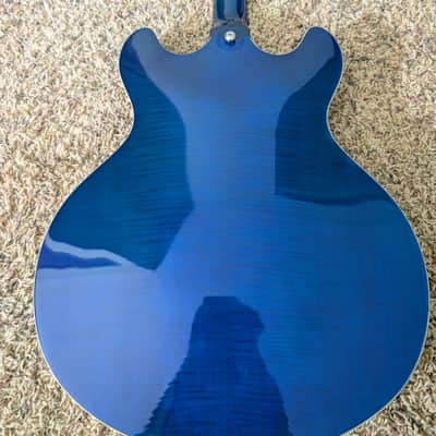 D'Angelico Premier Grateful Dead DC 2017 - 2019 - Red, White & Blue Graphic image 7