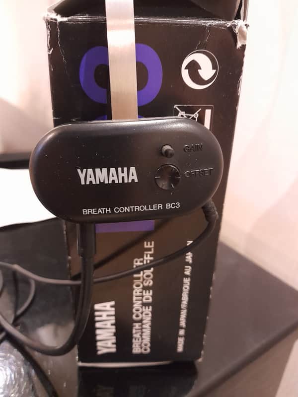 Yamaha BC3 breath controller + MIDI Solutions Breath Controller