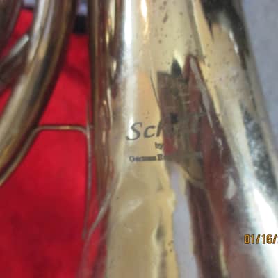 Double French horn with case and mouthpiece image 8