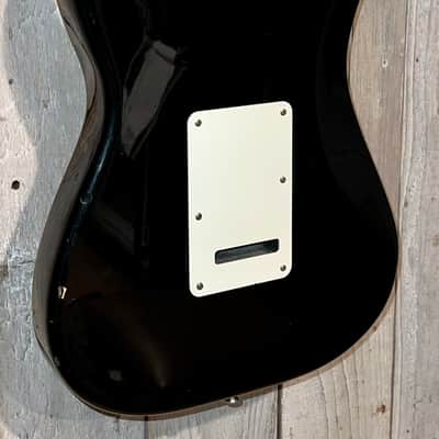 Nice 2003 Fender Stratocaster Gloss Black Rosewood Fretboard, Fresh Pro Setup and New Fender Gig Bag ! image 7