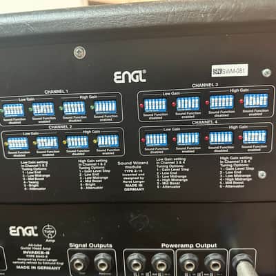 Engl Invader 2 - XXX Anniversary Edition - 100-Watt Guitar Amp Head image 8