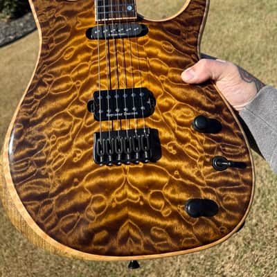 TW Smith Guitars Apex 2026 - Tobacco burst Quilted maple image 3