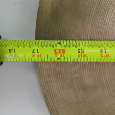 *Zildjian 17" 60s Thin 1224g Avedis Vintage A B20 Bronze USA Crash Cymbal* image 7