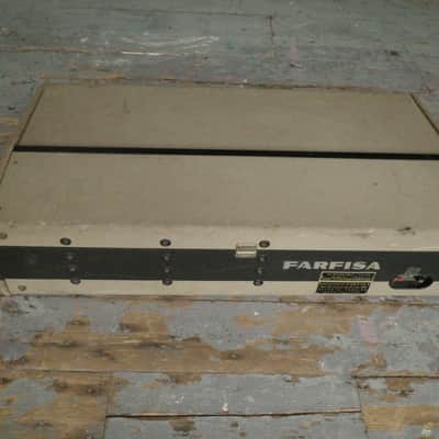 Farfisa Mini Compact 37-Key Organ 1964 - 1968 - Gray with White-Black Keys image 6