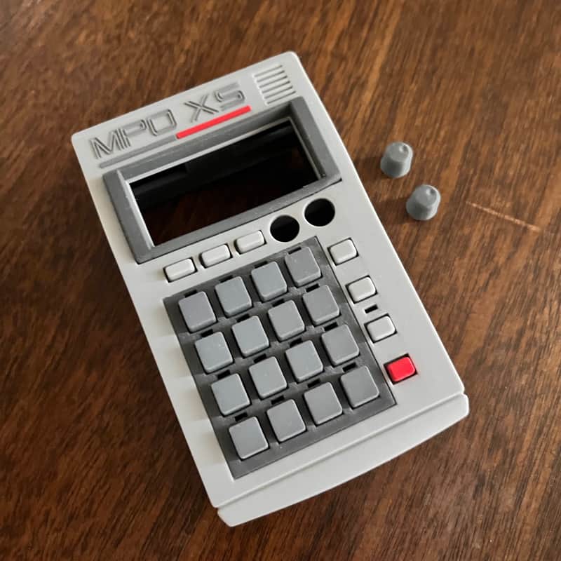 Rare! Beat Maker's Boutique mpo xs - “gray rubber case ONLY”. For the teenage engineering pocket operator, PO-33 KO image 1