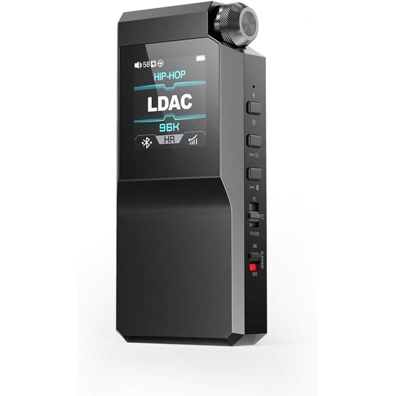 FiiO BTR17 Bluetooth 5.4 USB DAC AMP with LDAC, aptX Lossless. Dual ES9069Q, 10-Band PEQ, THX AAA 78+amps 3.5mm Unbalanced & 4.4mm Balanced (Black) image 1