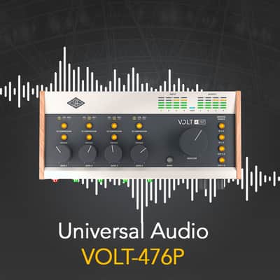 Universal Audio VOLT-476P USB Audio Interface with Headphones, and Accessories image 2