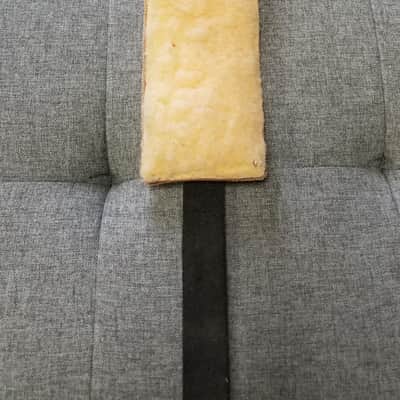 Christian Brooks Leather Vintage Style Guitar Strap Brown with Buckle Adjustment image 3