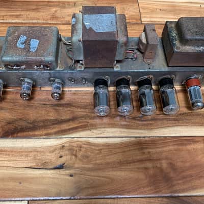 1958 Fender High Power Tweed Twin 5F8-A image 12