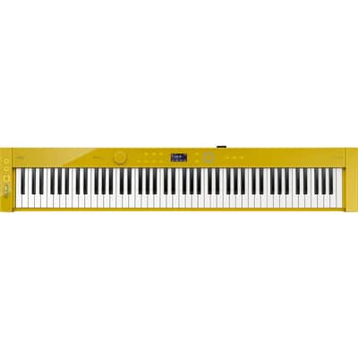 Casio Privia PX-S7000HM Scaled Hammer Action Keyboard, Harmonious Mustard