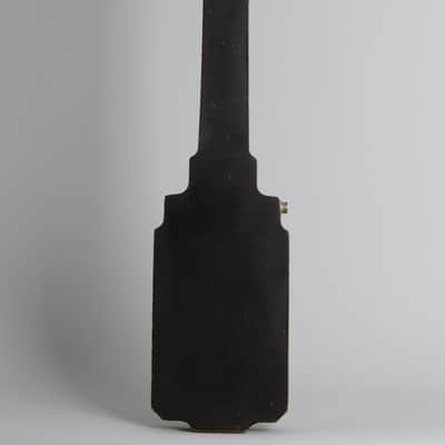 National Electric Hawaiian Lap Steel Electric Guitar (1938), ser. #B1295, original tan hard shell case. image 2