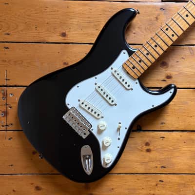 Fender Custom Shop Jimi Hendrix Voodoo Child Stratocaster Journeyman Relic 2024 Black image 1