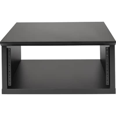 Gator Elite Furniture Series 4U Desktop Studio Rack in Standard Black Finish image 3