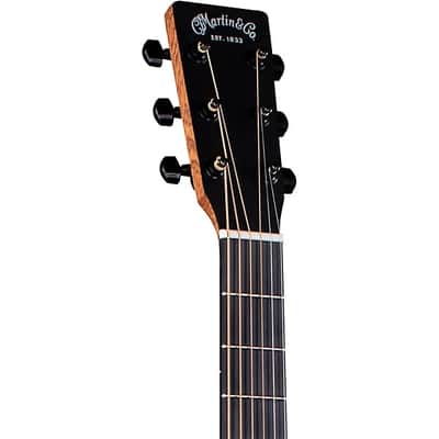 Mint Martin D-12E Road Series Koa Fine Veneer Dreadnought Acoustic-Electric Guitar - Natural image 5