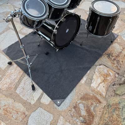 Tama Artstar Cordia Black 6pc Drum Set kit 10,12,13,16,24 Birch + Cordia!! image 12