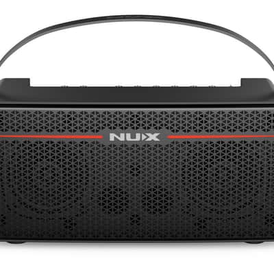 NuX Mighty Space 30-Watt 2x4" Wireless Stereo Modeling Guitar Combo - Black image 1