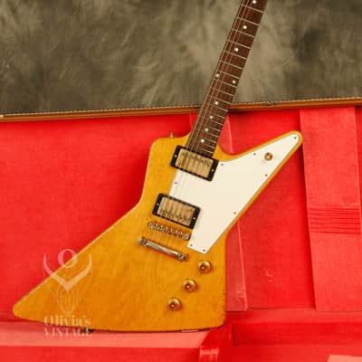 2021 Gibson Collector's Edition 1958 Flying V + Explorer set Korina Murphy Lab PROTOTYPE image 14