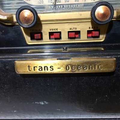 Vintage Zenith Trans Oceanic H-500 Wave Magnet Shortwave Radio Works Good Condition image 9