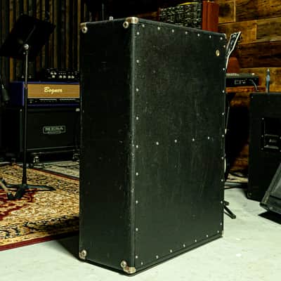 Vintage Fender Silverface 2x12” 16 Ohm 80 Watt Guitar Cabinet w/ Jensen/Celestion Speakers and Ska/Punk Pedigree image 4