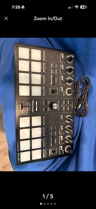 Pioneer DDJ-SP1 DJ Sub-Controller 2010s - Black image 1