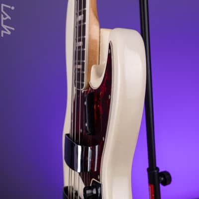 1966 Fender Jazz Bass Refin White image 10