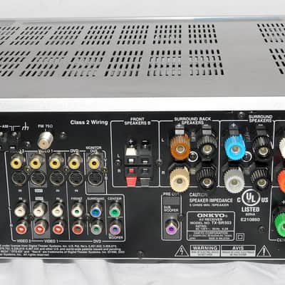Onkyo TX-SR503 mid line home theater receiver with remote image 6