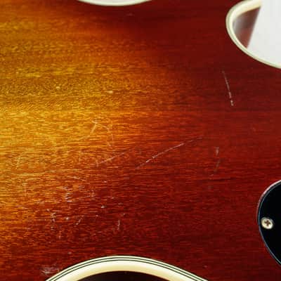 Greco EG-1000 MIJ 1977 Red Sunburst Maxon U-3000 Pickups Vintage Made in Japan LPC w/ Hard Case image 16