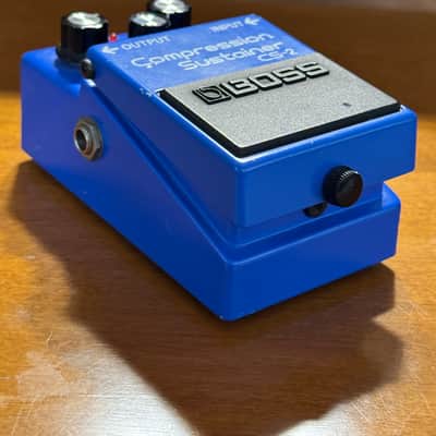 Boss CS-2 Compression Sustainer (Black Label) 1981 - 1989 - Blue image 4