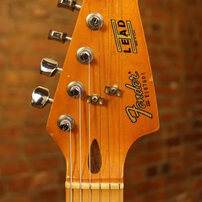 Fender Lead I with Maple Fretboard 1981 - Black image 4