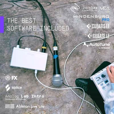 Arturia - MiniFuse 2 OTG - Audio & MIDI Interface with Creative Software for Recording, Production, Podcasting, Guitar, USBC/USBA - White image 7