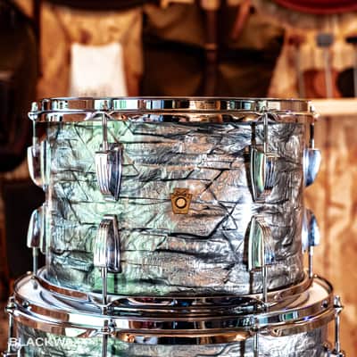 Ludwig Super Classic - 9x13 / 16x16 / 14x22" Drum Set with Keystone Badges 1968 - 1969 - Sky Blue Pearl image 20