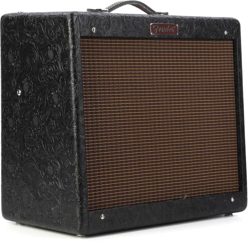 Fender Blues Junior IV 30th Anniversary 15-watt 1 x 12-inch Combo Amplifier - Black Western image 1