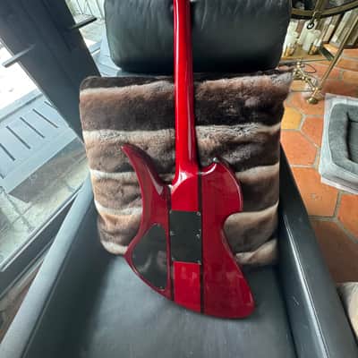 B.C. Rich Mockingbird ST with Floyd Rose 2010s - Transparent Black Cherry image 6