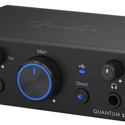 Fender Quantum LT 2 USB-C Bus-Powered Recording Interface 2x2, 24 bit/192 kHz image 3