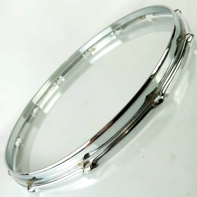 Slingerland 15"12-Lug 70s TDR-112 Snare Drum Batter Rim/Hoop Stick-Saver Vintage image 1