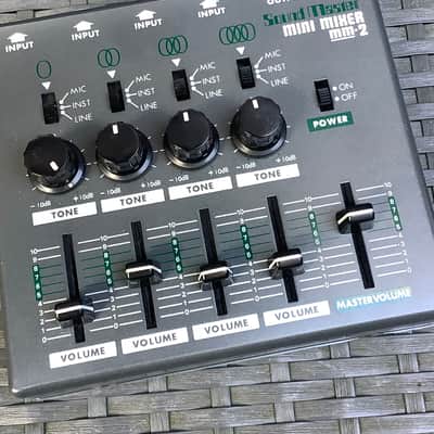 Sound Master mm-2 mini mixer / made in Japan / vintage image 1