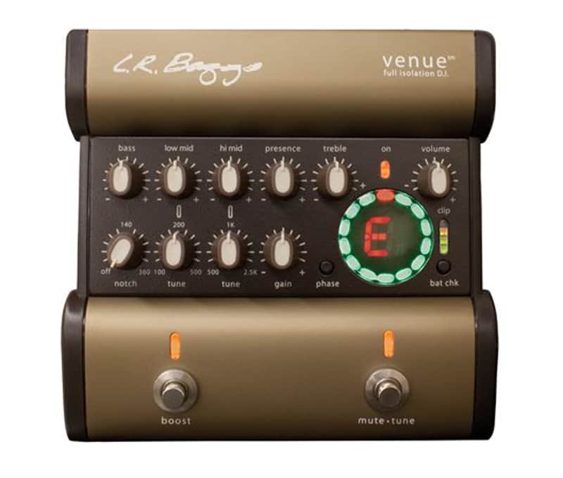 LR Baggs Venue DI Acoustic Pedal w/Tuner image 1