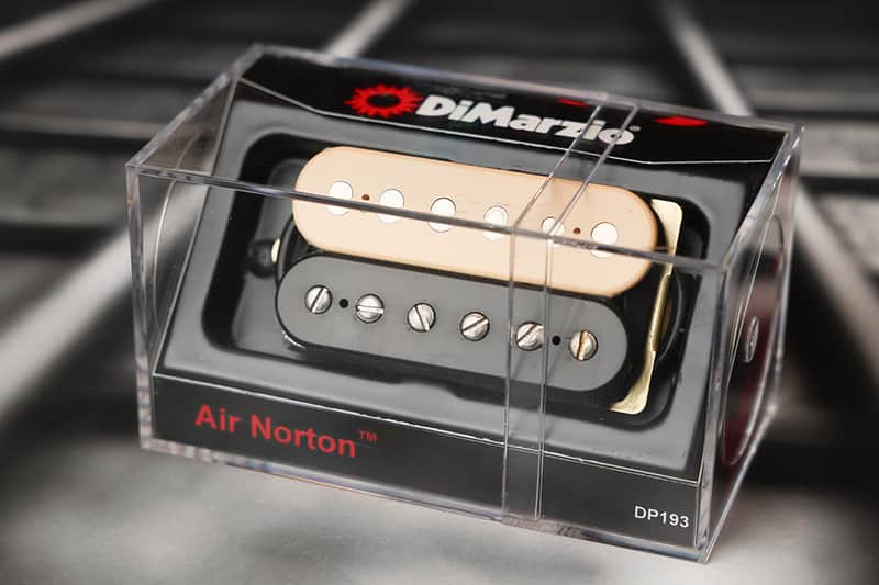 DiMarzio DP193BC Air Norton Humbucker - Black & Cream / Standard Spaced image 1