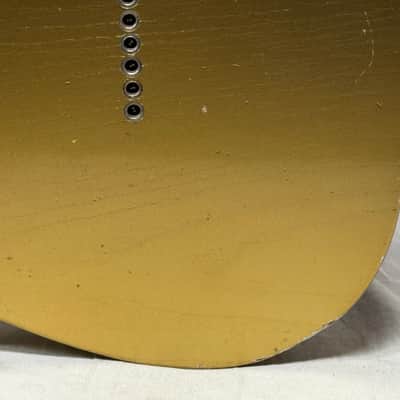 Fender USA Custom Shop Limited Edition Full Throttle Esquire Relic Telecaster Guitar with Case 2003 - Gold / Maple neck image 13