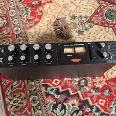 Warm Audio WA76-D2 Stereo FET Compressor 2024 - Present - Black image 1