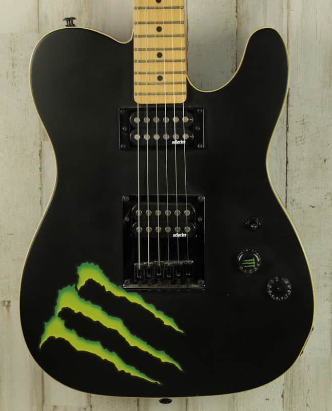 USED Schecter Diamond Series PT Monster Energy (928) image 1