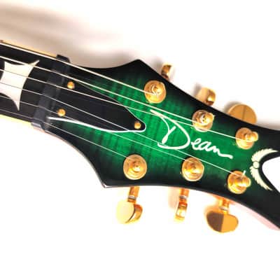 Dean Custom Run DCR #15 Icon (16 of 50 Worldwide) '2018 Trans Green image 5