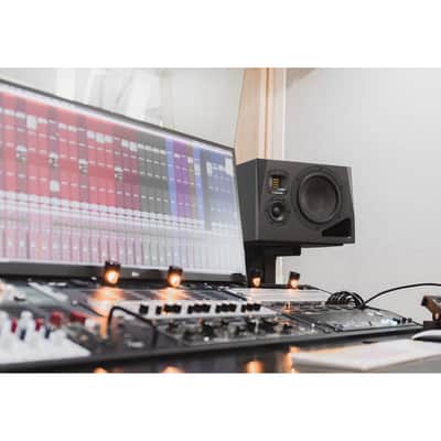 Adam Audio A8H Powered 3-Way Studio Monitor (Left and Right) Bundle with 1/4" to XLR Cables image 4