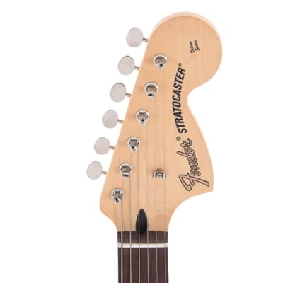 Fender Artist Limited Edition Tom DeLonge Stratocaster Graffiti Yellow (Serial #MX23117196) image 6