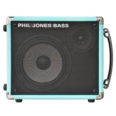 Phil Jones Bass Cab-17 100 Watt Bass Cabinet - Seafoam Green - Open Box image 1